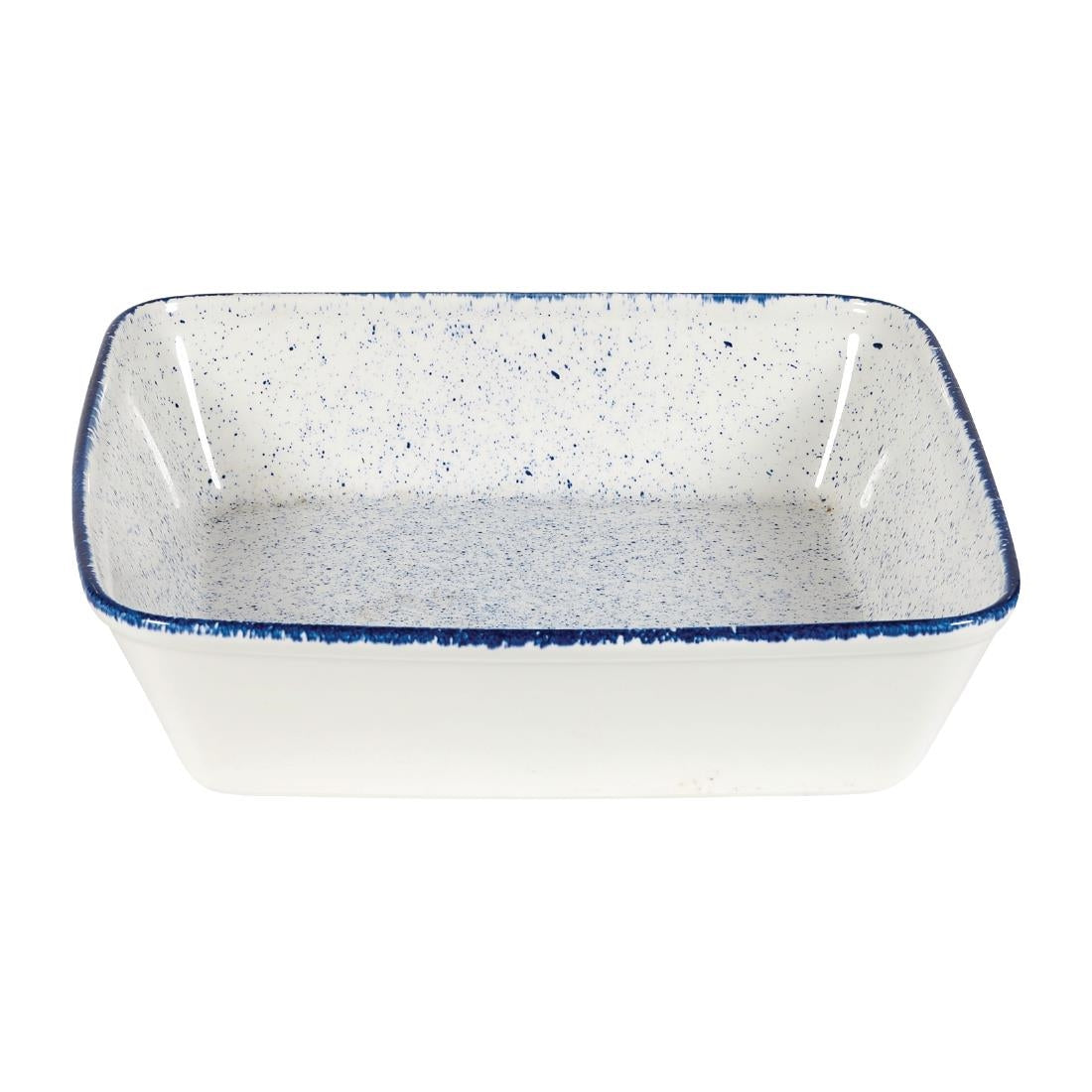 Churchill Stonecast Hints Square Baking Dishes Indigo Blue 250mm (6 Pack)