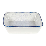 Churchill Stonecast Hints Square Baking Dishes Indigo Blue 250mm (6 Pack)