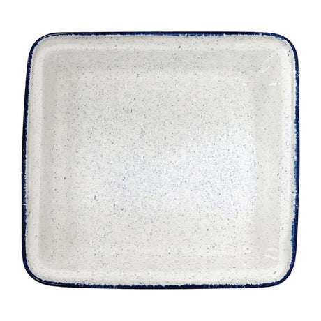 Churchill Stonecast Hints Small Casserole Dishes Indigo Blue 194mm (4 Pack)