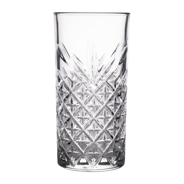 Pasabahce Timeless Vintage Long Drink Glasses 450ml (24 Pack)