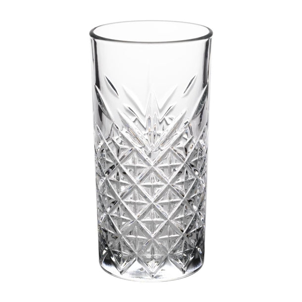 Pasabahce Timeless Vintage Long Drink Glasses 450ml (24 Pack)