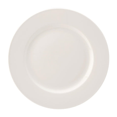 Utopia Pure White Wide Rim Plates 290mm (18 Pack)