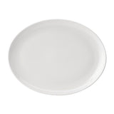 Utopia Pure White Oval Plates 360mm (18 Pack)