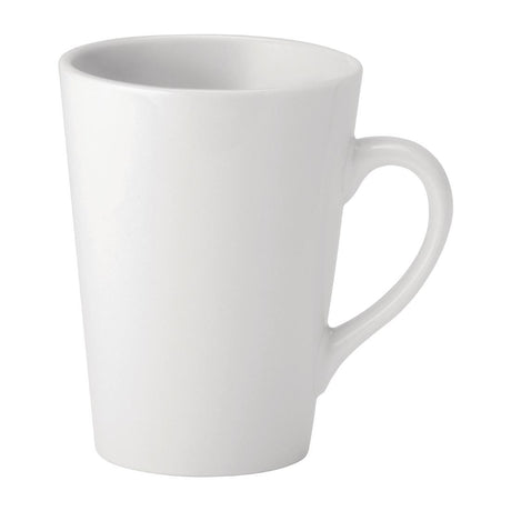 Utopia Pure White Latte Mugs 250ml (24 Pack)