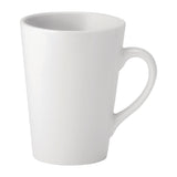 Utopia Pure White Latte Mugs 340ml (24 Pack)