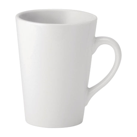 Utopia Pure White Latte Mugs 340ml (24 Pack)