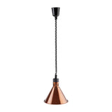 Buffalo Conical Retractable Heat Shade Copper Finish
