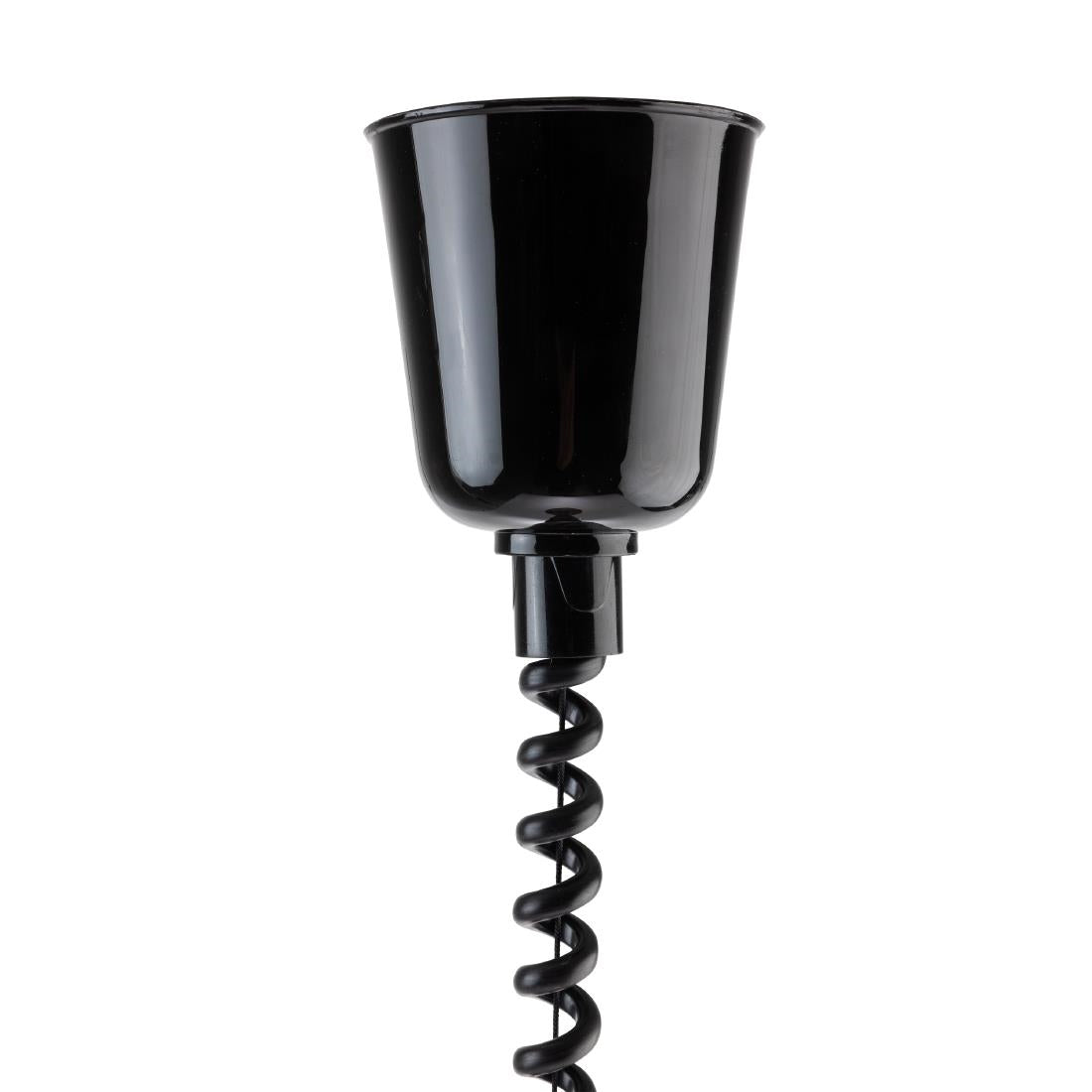 Buffalo Conical Retractable Heat Shade Copper Finish
