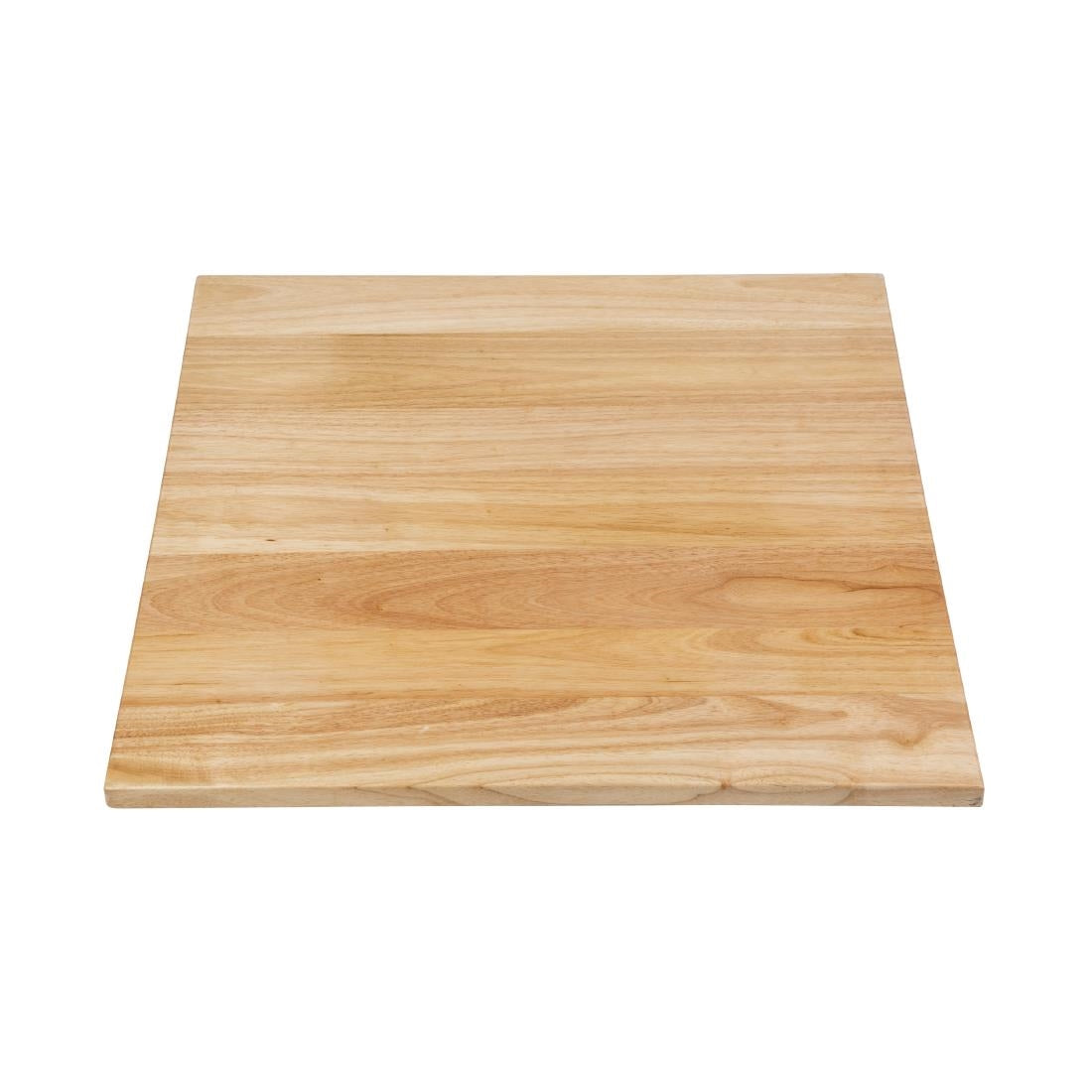 Bolero Pre-Drilled Square Table Top Natural 700mm