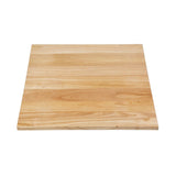 Bolero Pre-Drilled Square Table Top Natural 700mm
