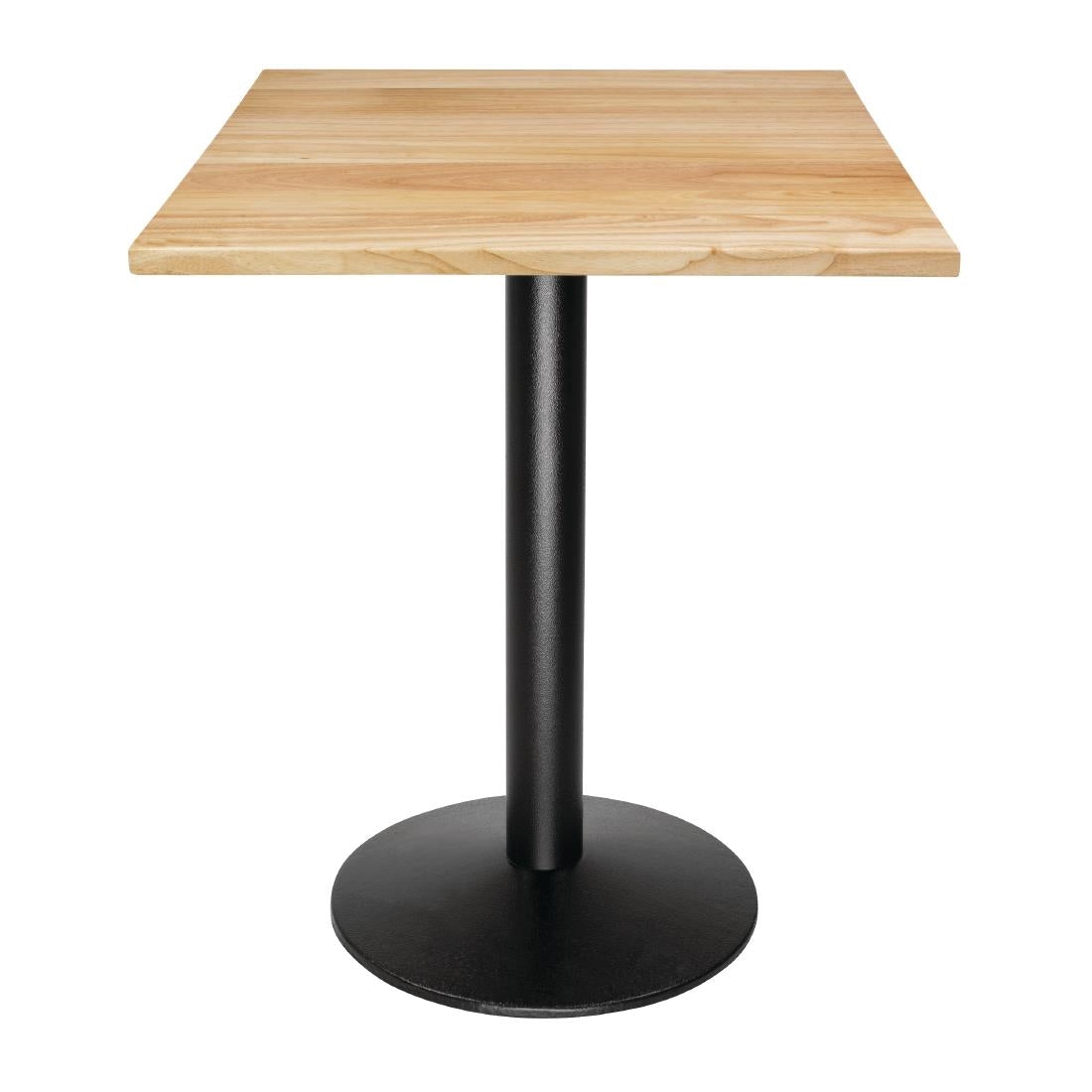 Bolero Pre-Drilled Square Table Top Natural 700mm