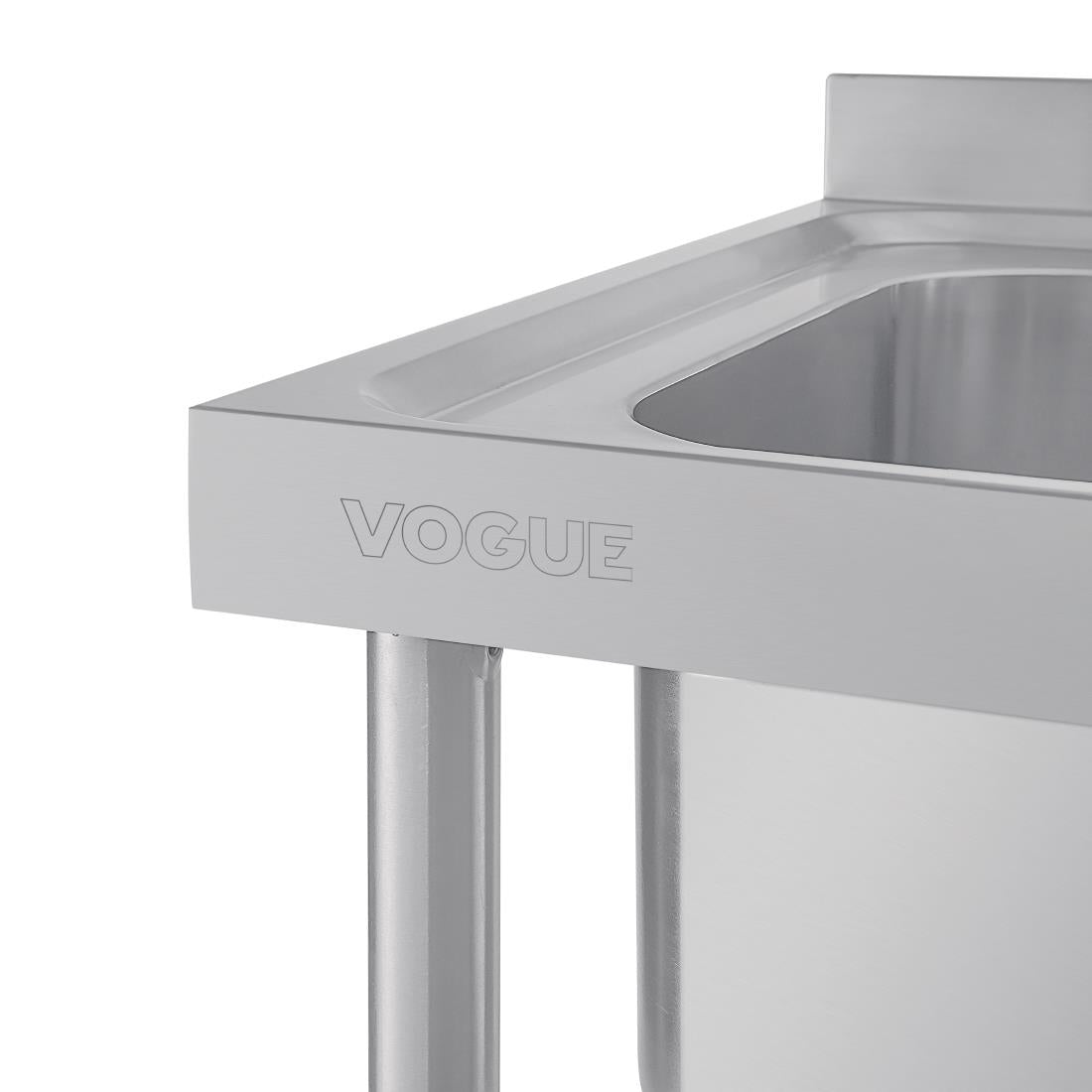 VogueDouble Sink Right Hand Drainer 1500mm