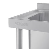 VogueDouble Sink Right Hand Drainer 1500mm