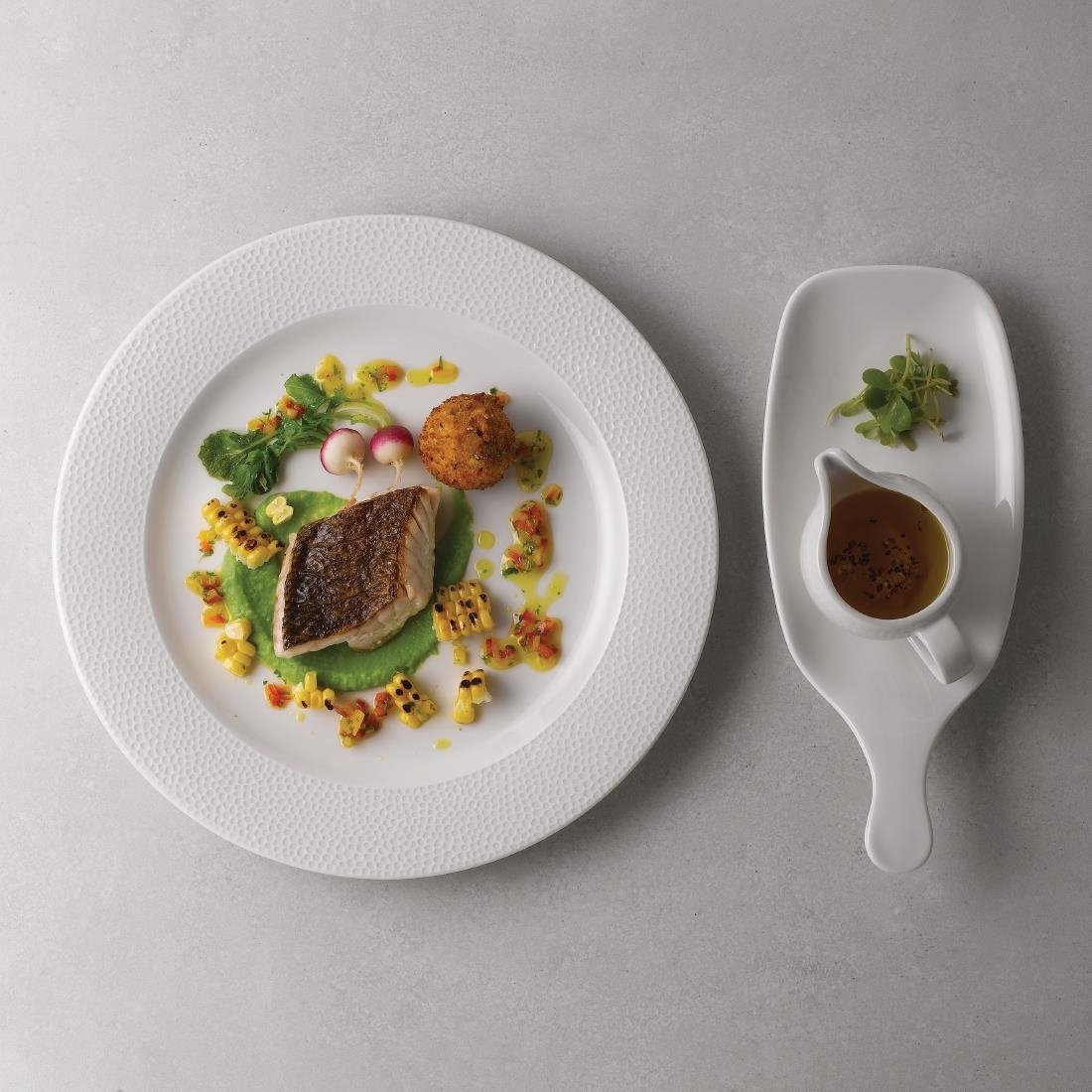 Churchill Isla Wide Rim Plates White 305mm (12 Pack)