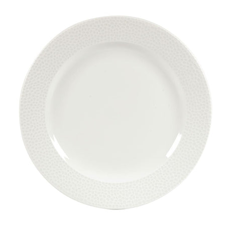 Churchill Isla Footed Plates White 261mm (12 Pack)