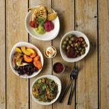 Churchill Bit on the Side Round Dishes White 185mm (12 Pack)