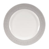 Churchill Isla Footed Plates Shale Grey 276mm (12 Pack)