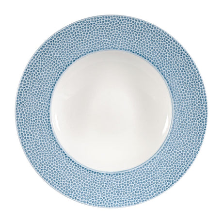 Churchill Isla Wide Rim Bowls Ocean Blue 280mm (12 Pack)