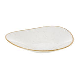 Churchill Stonecast Triangular Shallow Bowls Barley White 210mm