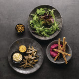 Churchill Stone Quartz Black Evolve Coupe Bowls 248mm (12 Pack)