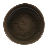 Churchill Stonecast Patina Round Trace Plates Iron Black 264mm (12 Pack)