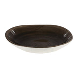Churchill Stonecast Patina Round Trace Bowls Iron Black 253mm (12 Pack)