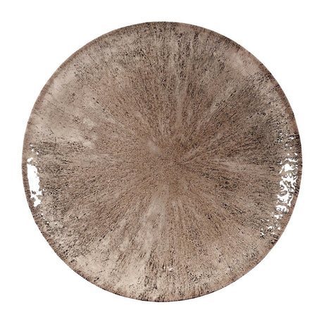 Churchill Stone Zircon Brown Evolve Coupe Plates 228mm (12 Pack)