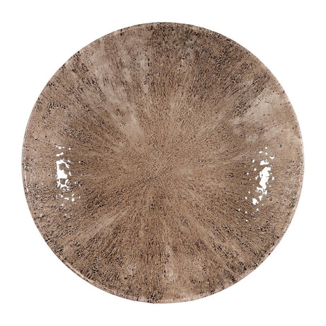 Churchill Stone Zircon Brown Evolve Coupe Plates 217mm (12 Pack)