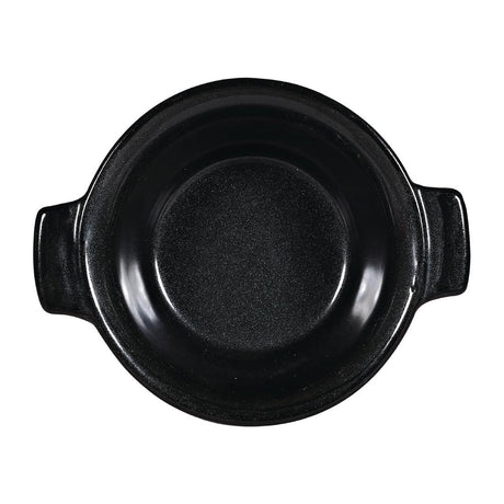 Churchill Black Igneous Stoneware Pie Dishes 140mm (6 Pack)
