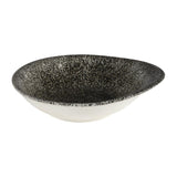 Churchill Raku Round Dishes Quartz Black 160mm (12 Pack)