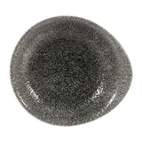 Churchill Raku Round Dishes Quartz Black 185mm (12 Pack)