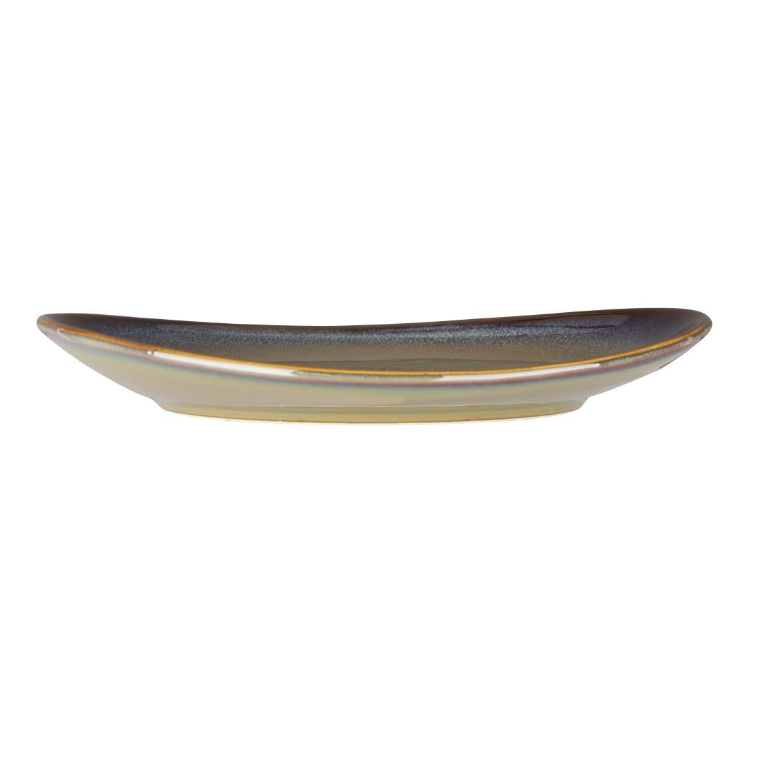 Olympia Birch Coupe Plates Aubergine 205mm (6 Pack)