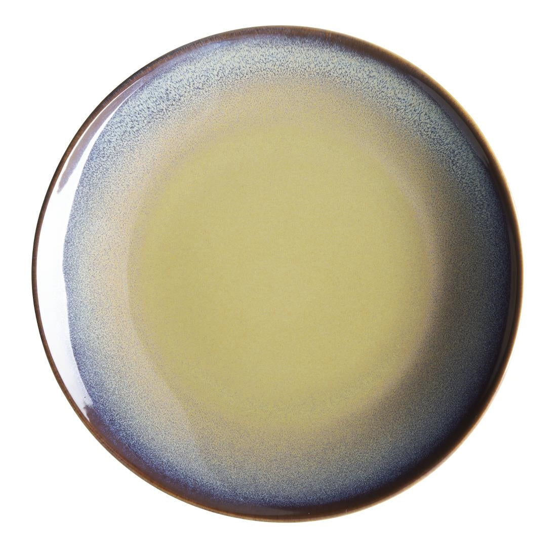 Olympia Birch Coupe Plates Aubergine 270mm (6 Pack)