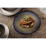 Olympia Birch Coupe Plates Aubergine 270mm (6 Pack)