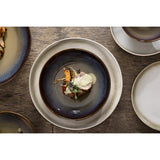 Olympia Birch Wide Bowls Aubergine 205mm (6 Pack)