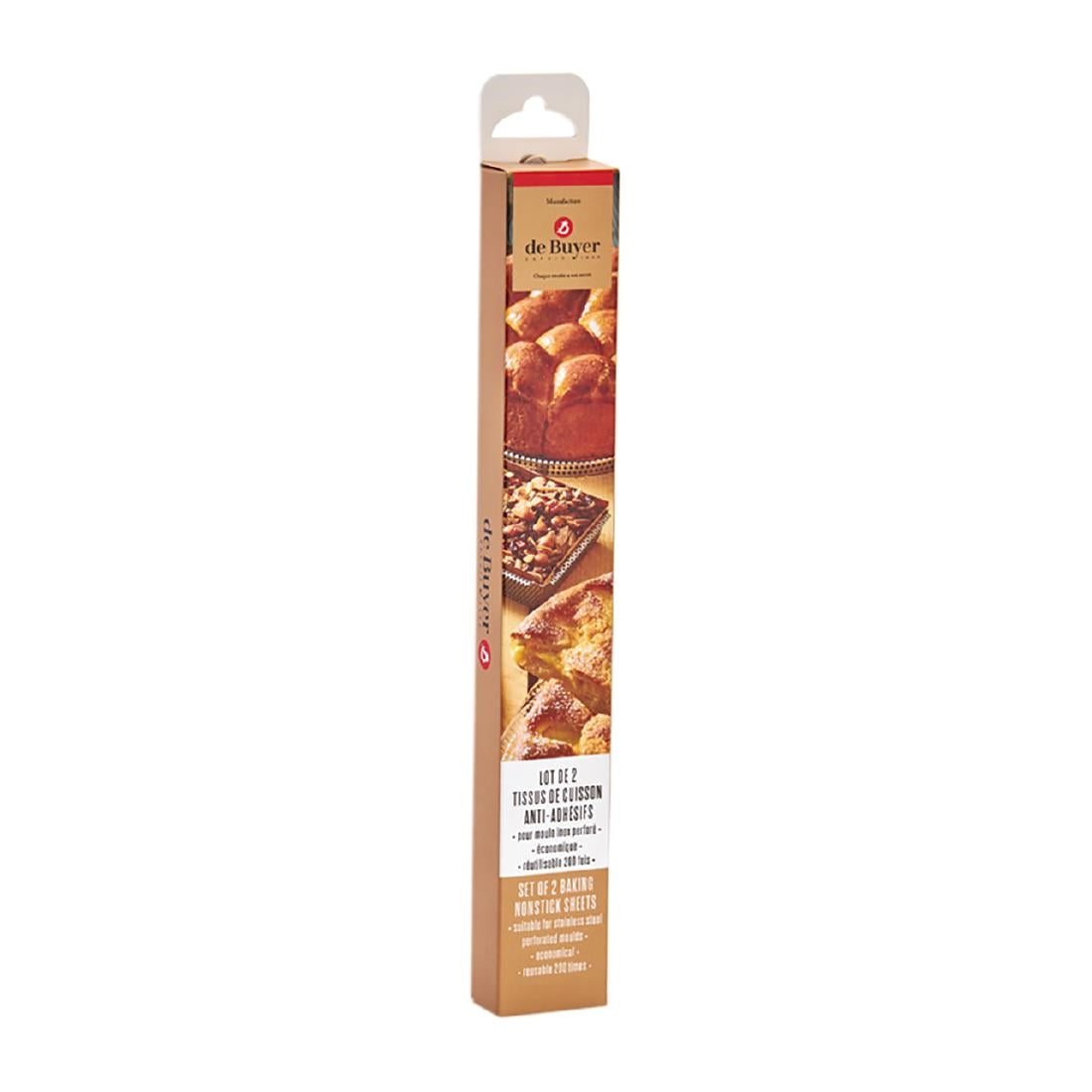 De Buyer Special Non-stick Baking Sheet for 35cm Loose Base Mould (2 Pack)
