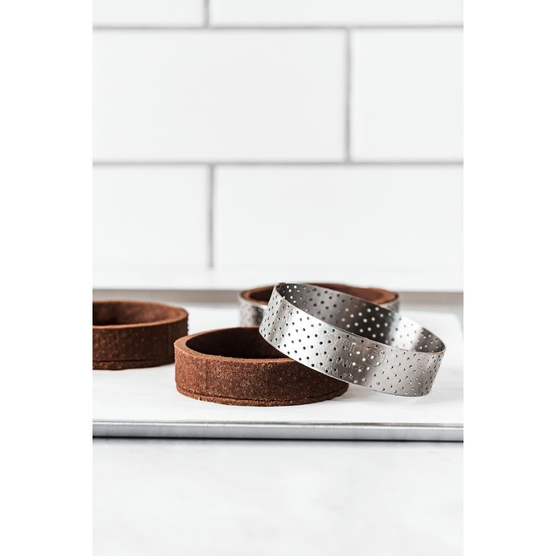 De Buyer Perforated Mini Ring 65mm