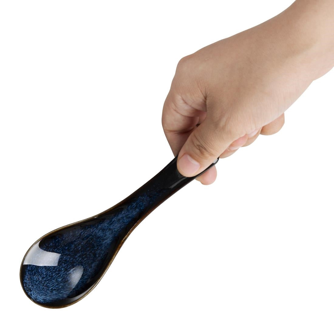Olympia Luna Midnight Blue Soup Spoons (12 Pack)