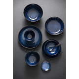 Olympia Luna Midnight Blue Coupe Plates 255mm (4 Pack)
