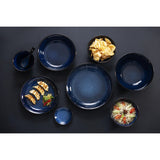 Olympia Luna Midnight Blue Coupe Plates 255mm (4 Pack)