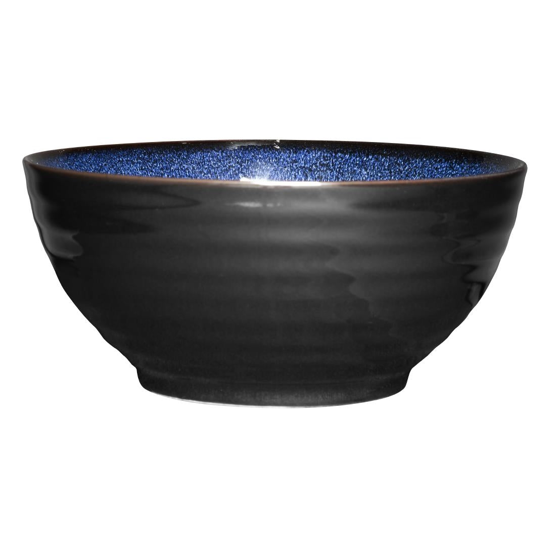 Olympia Luna Midnight Blue Footed Bowls 205mm (4 Pack)