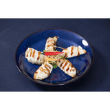 Olympia Luna Midnight Blue Coupe Plates 205mm (4 Pack)