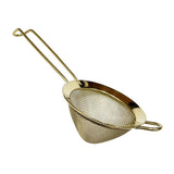 Beaumont Fine Mesh Strainer Gold Plated