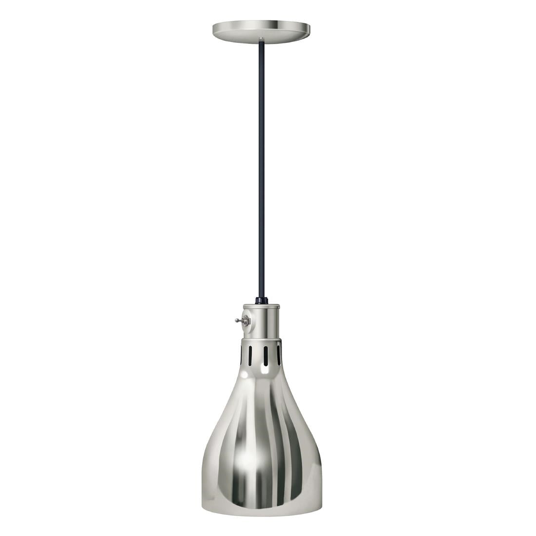Hatco Decorative Heat Lamp Bright Nickel DL-500-CL