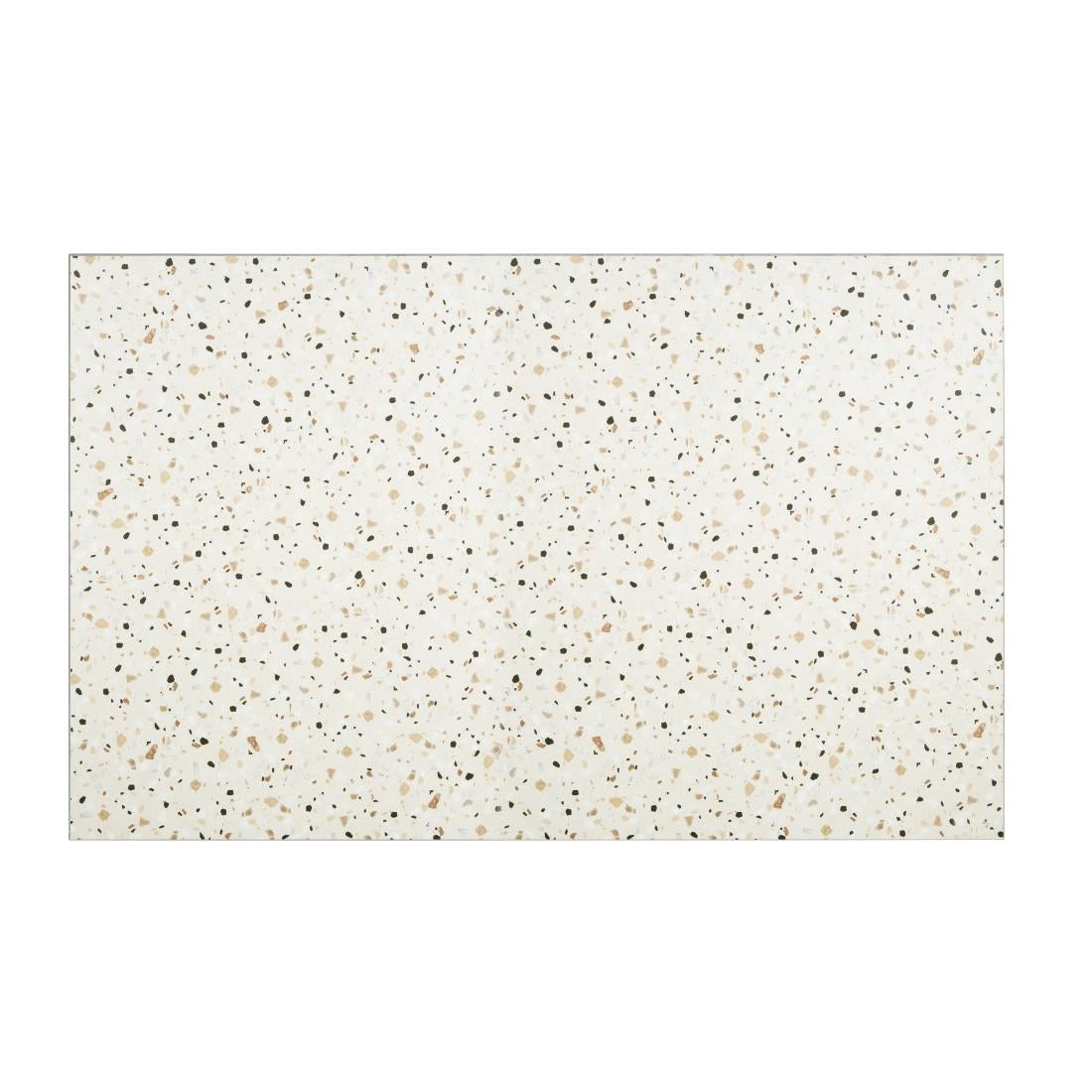 Bolero Terrazzo Style Rectangular Table Top 1100x700mm