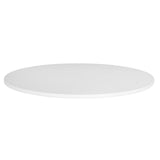 Bolero Mateo 600mm Round Café Table - White
