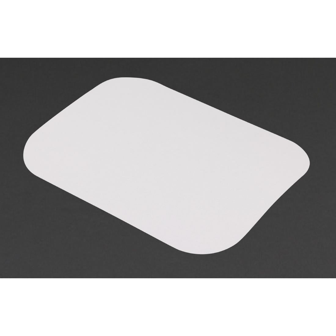 Fiesta Recyclable Paper Lids for 250ml Foil Containers (1000 Pack)