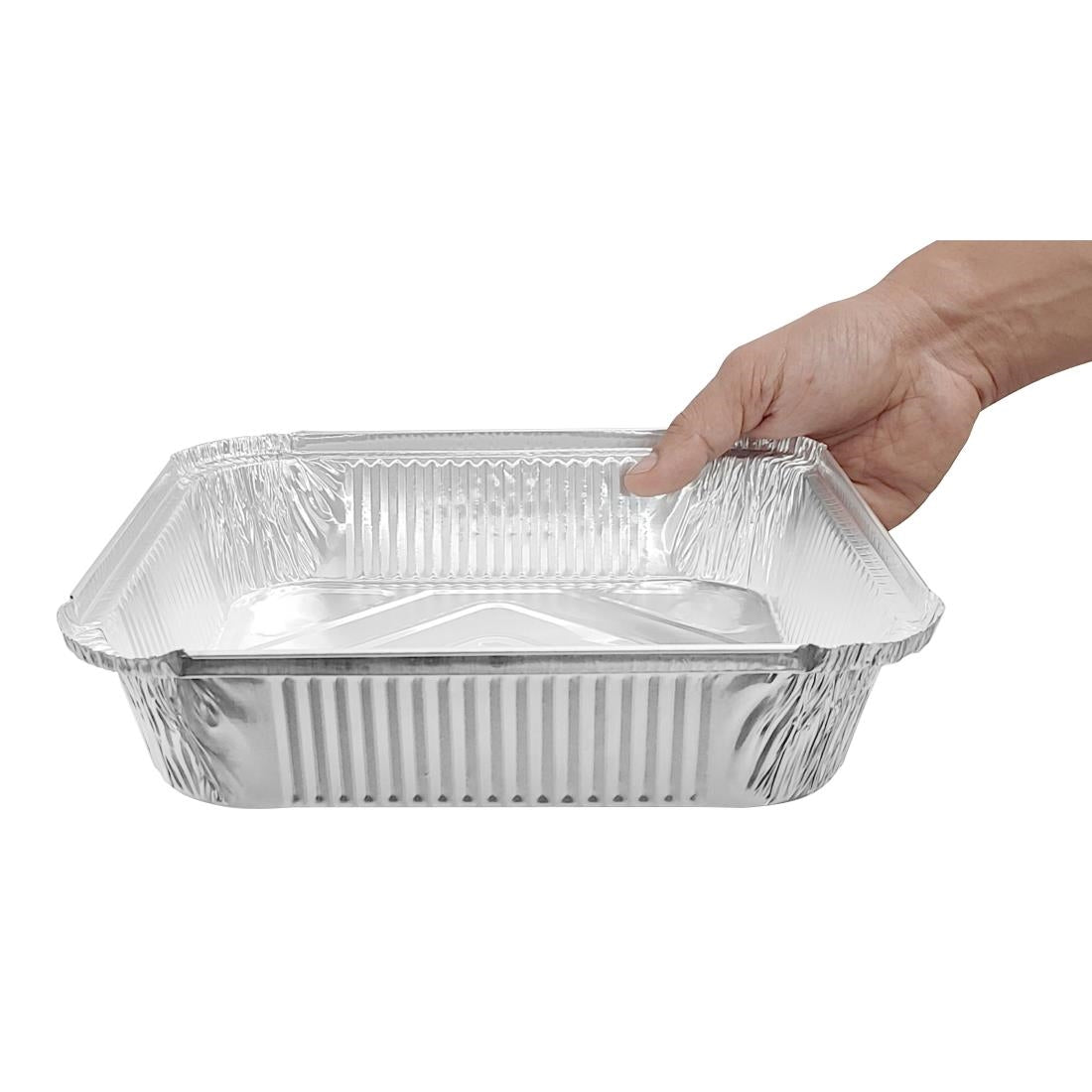 Fiesta Recyclable Deep Foil Containers 2100ml (200 Pack)