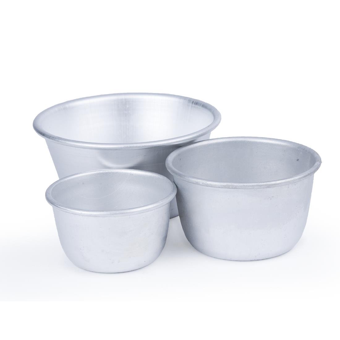 Vogue Aluminium Mini Pudding Basin 105ml