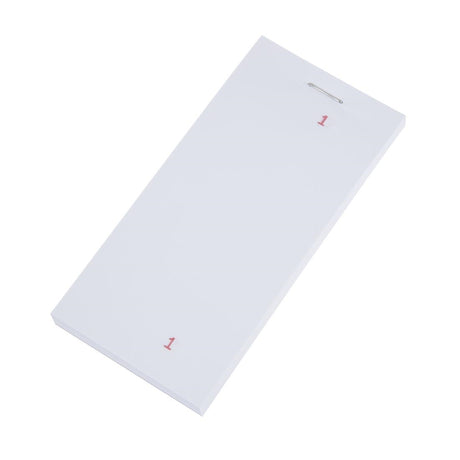 Restaurant and Kitchen Check Pad Single Leaf (50 Pack)